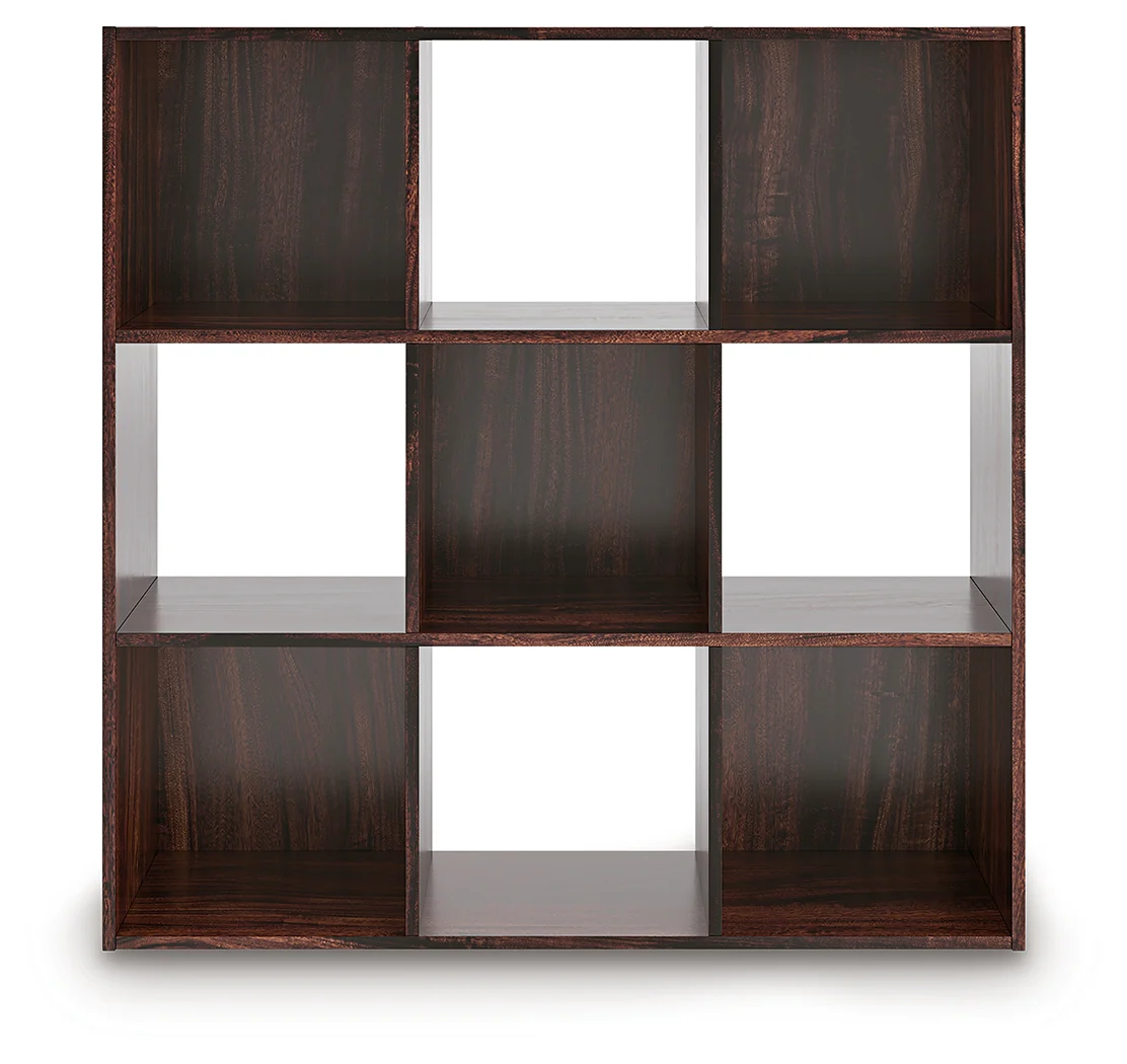 Glosmount Cherry/Light Brown Nine Cube Organizer - Image 3