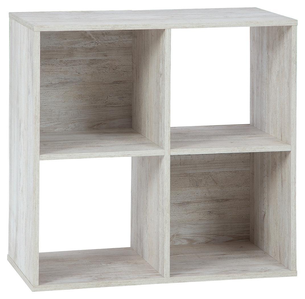 Paxberry Whitewash Four Cube Organizer - Image 2