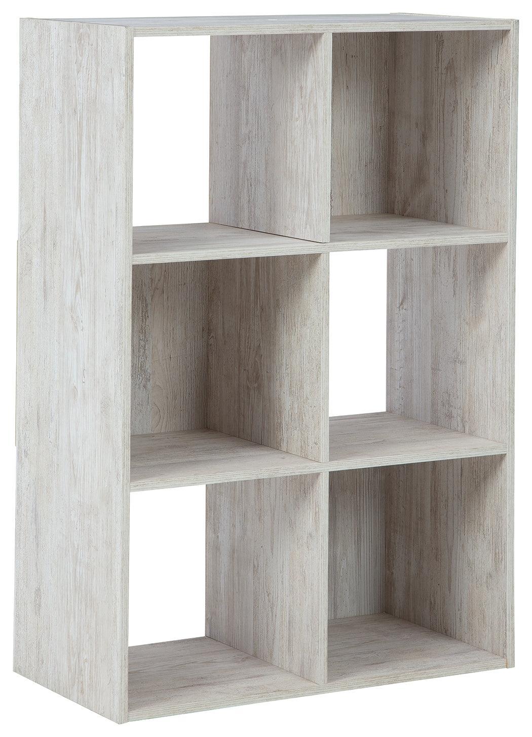 Paxberry Whitewash Six Cube Organizer - Image 2
