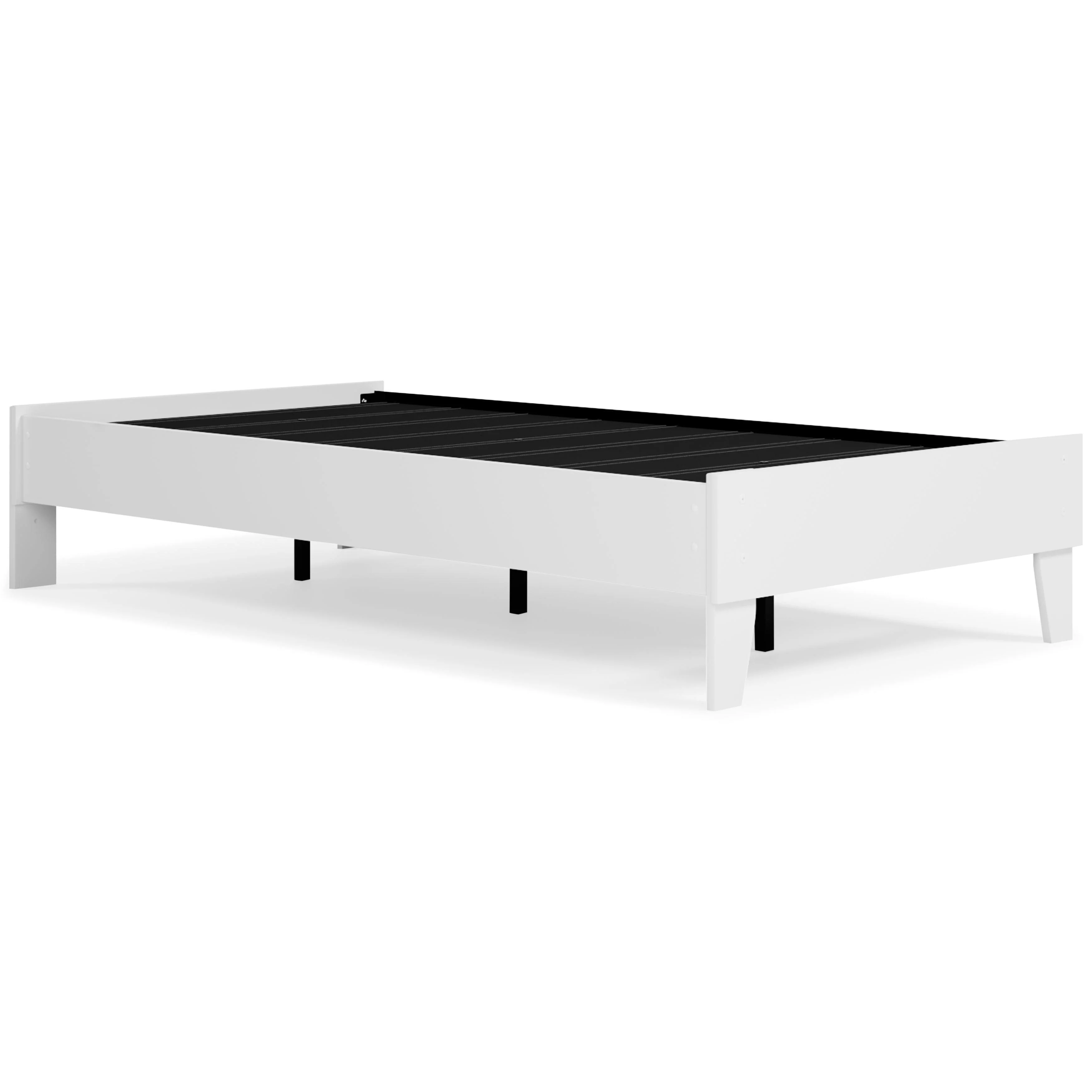 Piperton White Twin Platform Bed - Image 2