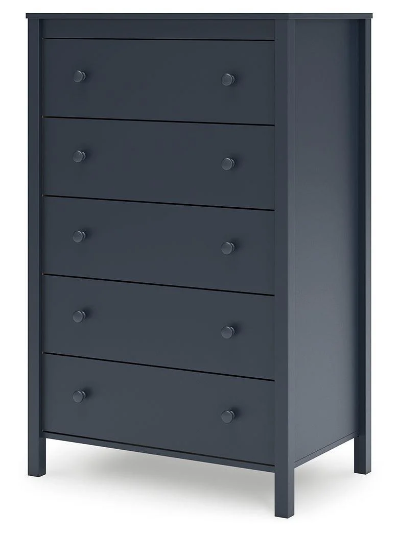 Simmenfort Navy Blue Chest of Drawers - Image 3
