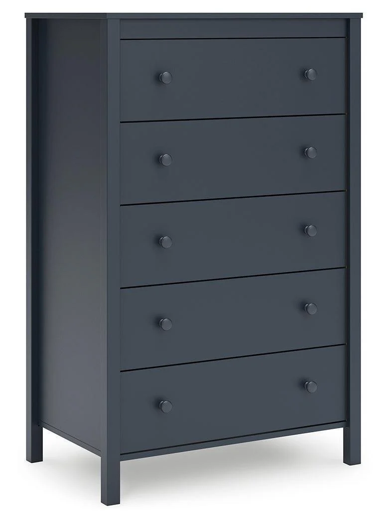 Simmenfort Navy Blue Chest of Drawers - Image 2