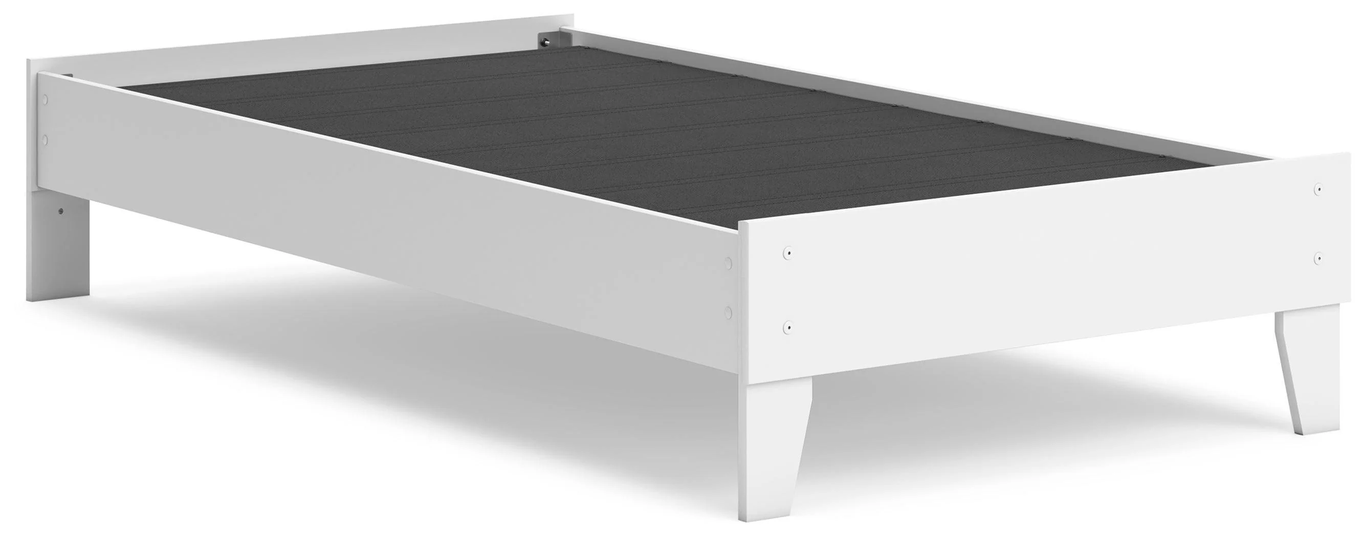 Hallityn White Twin Platform Bed - Image 3