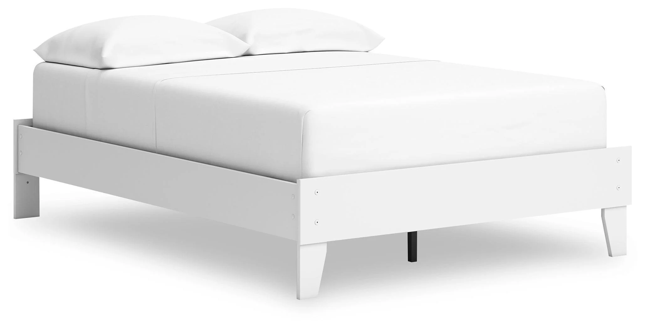 Hallityn White Full Platform Bed - Image 2