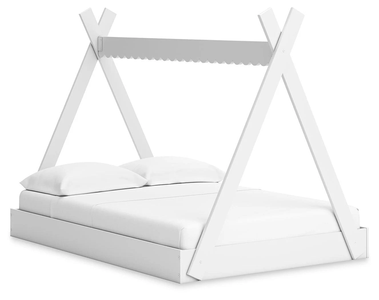 Hallityn White Full Tent Bed - Image 2