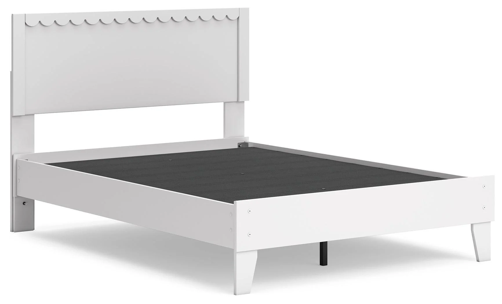 Hallityn White Full Panel Platform Bed - Image 2