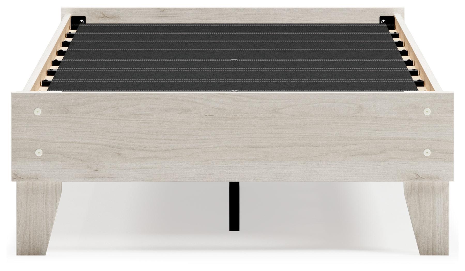 Socalle Light Natural Twin Platform Bed - Image 3