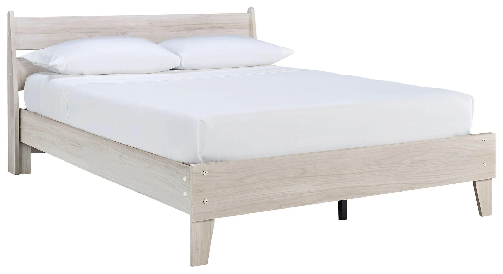 Socalle Natural Queen Panel Platform Bed - Image 2