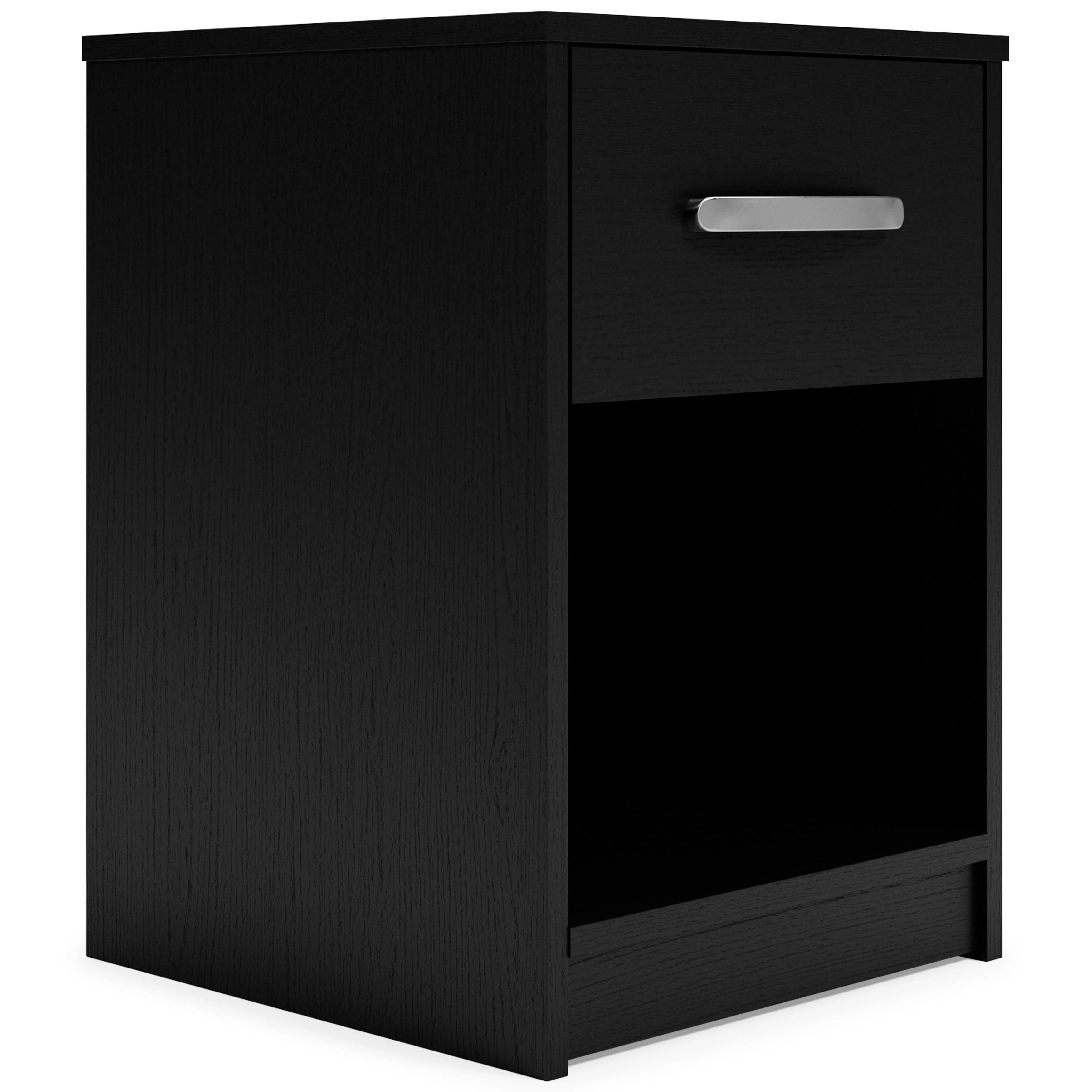 Finch Black Nightstand - Image 2