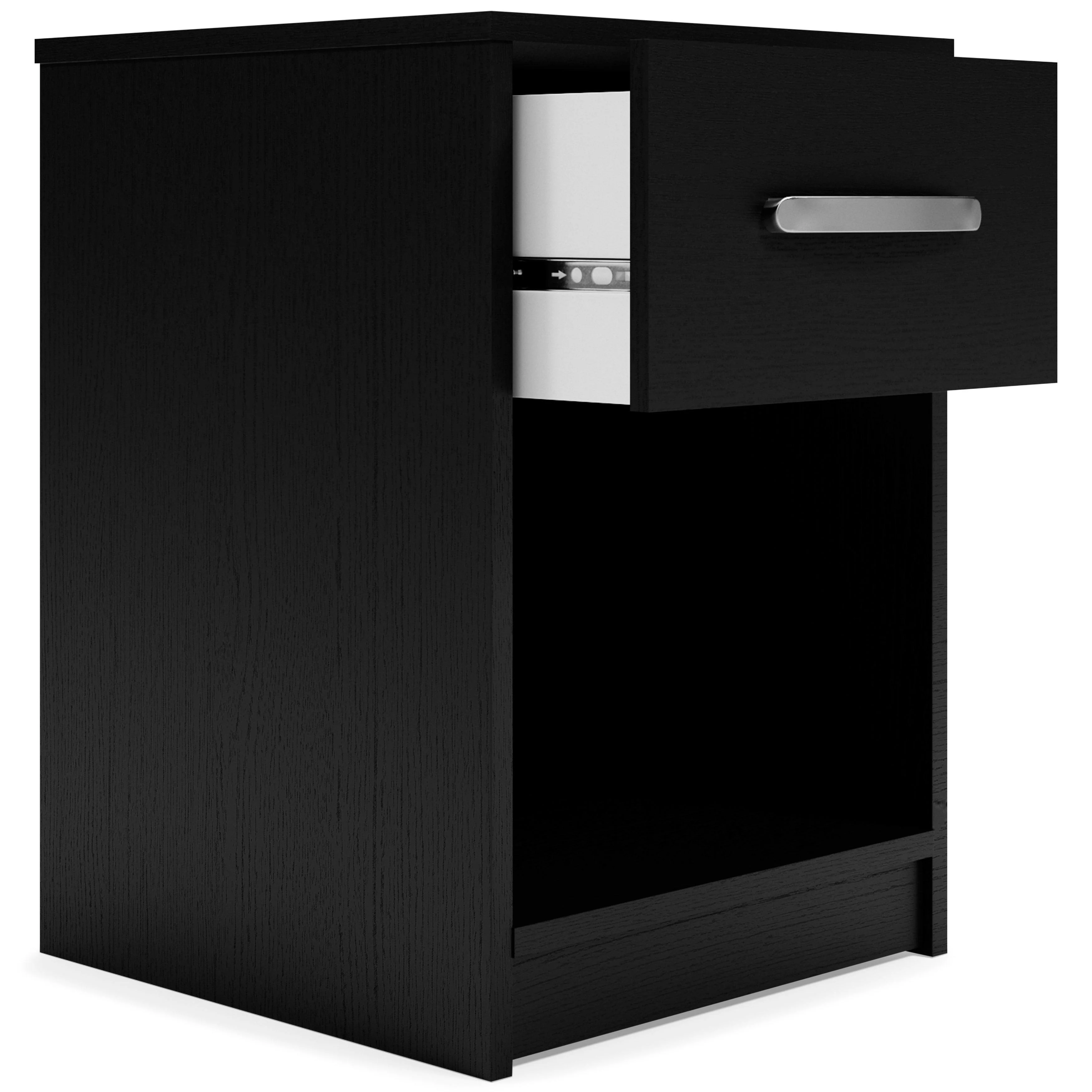 Finch Black Nightstand - Image 3
