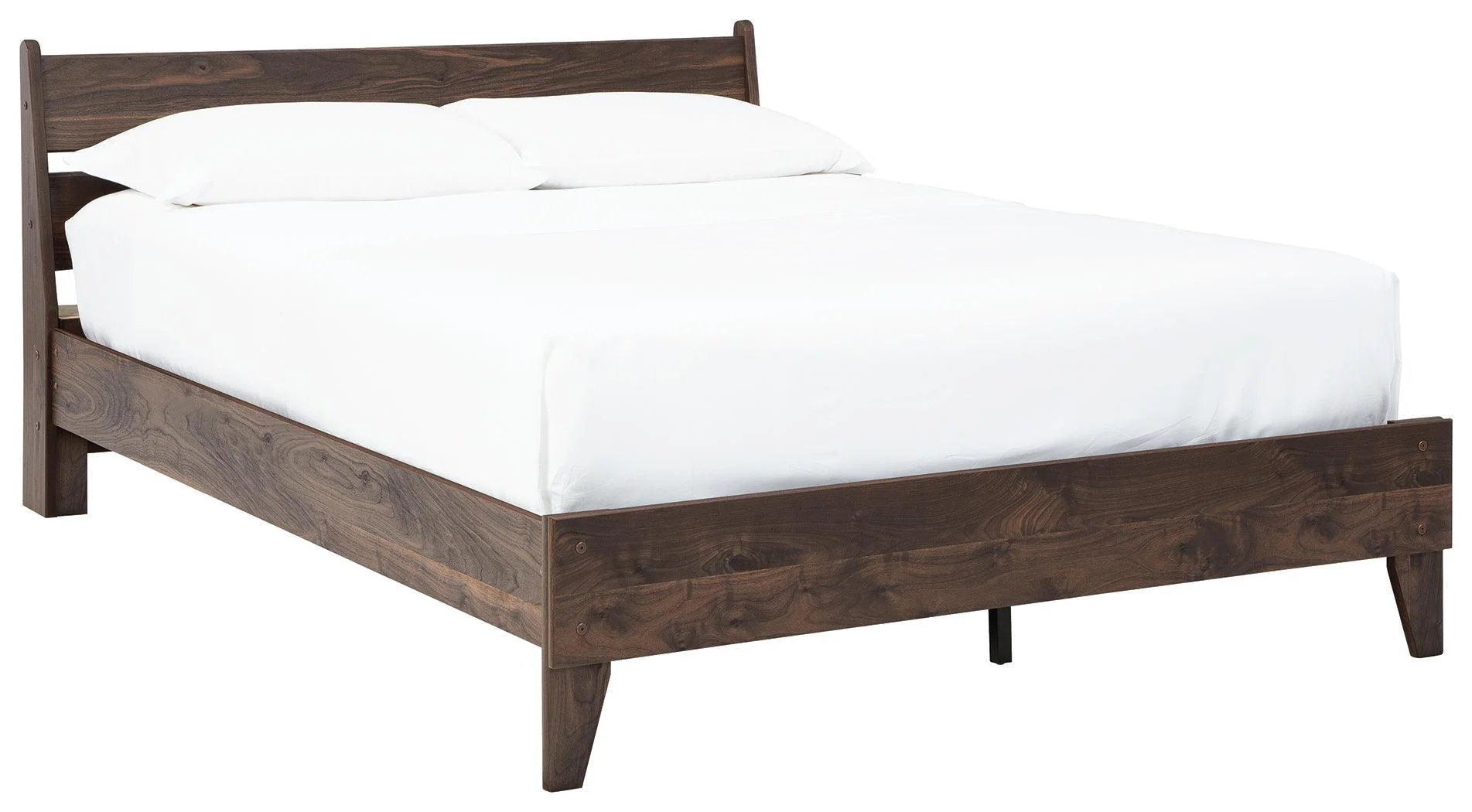 Calverson Mocha Queen Panel Platform Bed - Image 2