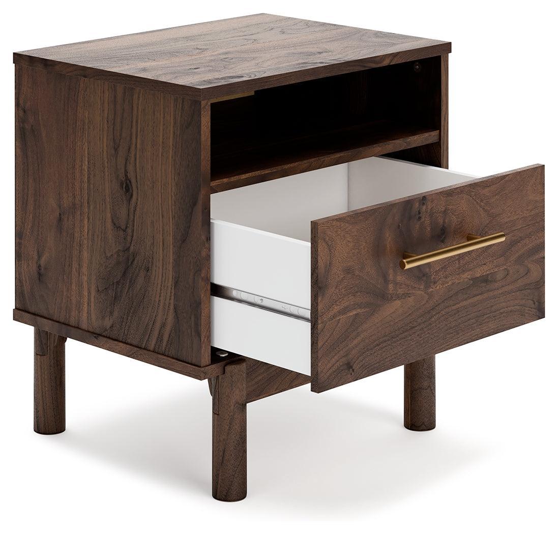 Calverson Mocha Nightstand - Image 3