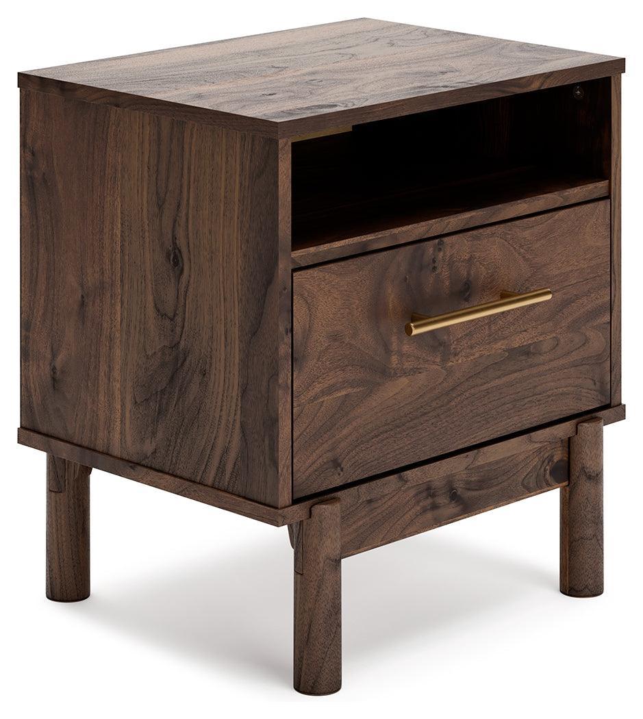 Calverson Mocha Nightstand - Image 2
