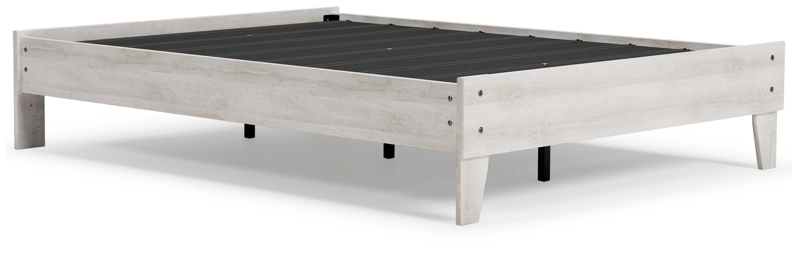 Shawburn Whitewash Full Platform Bed - Image 2