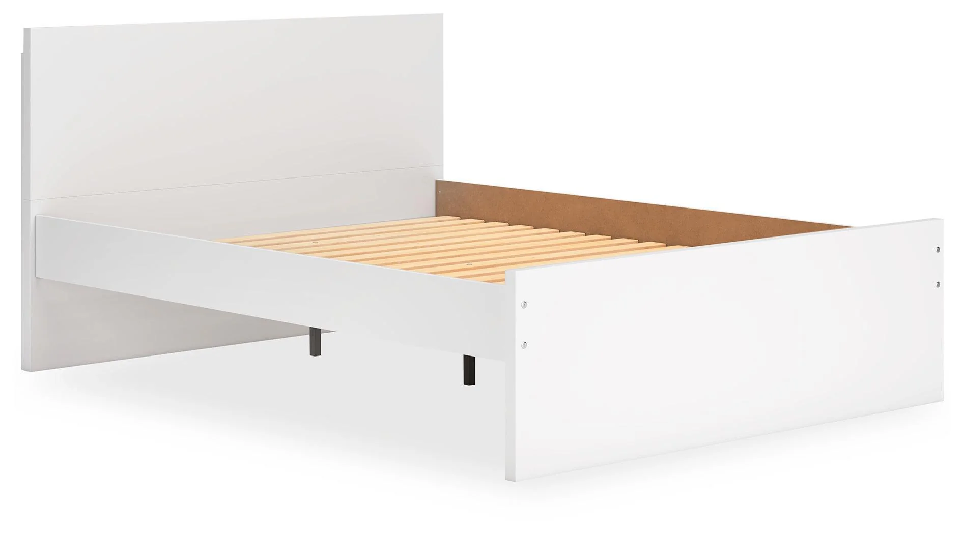 Onita White Queen Panel Platform Bed - Image 3