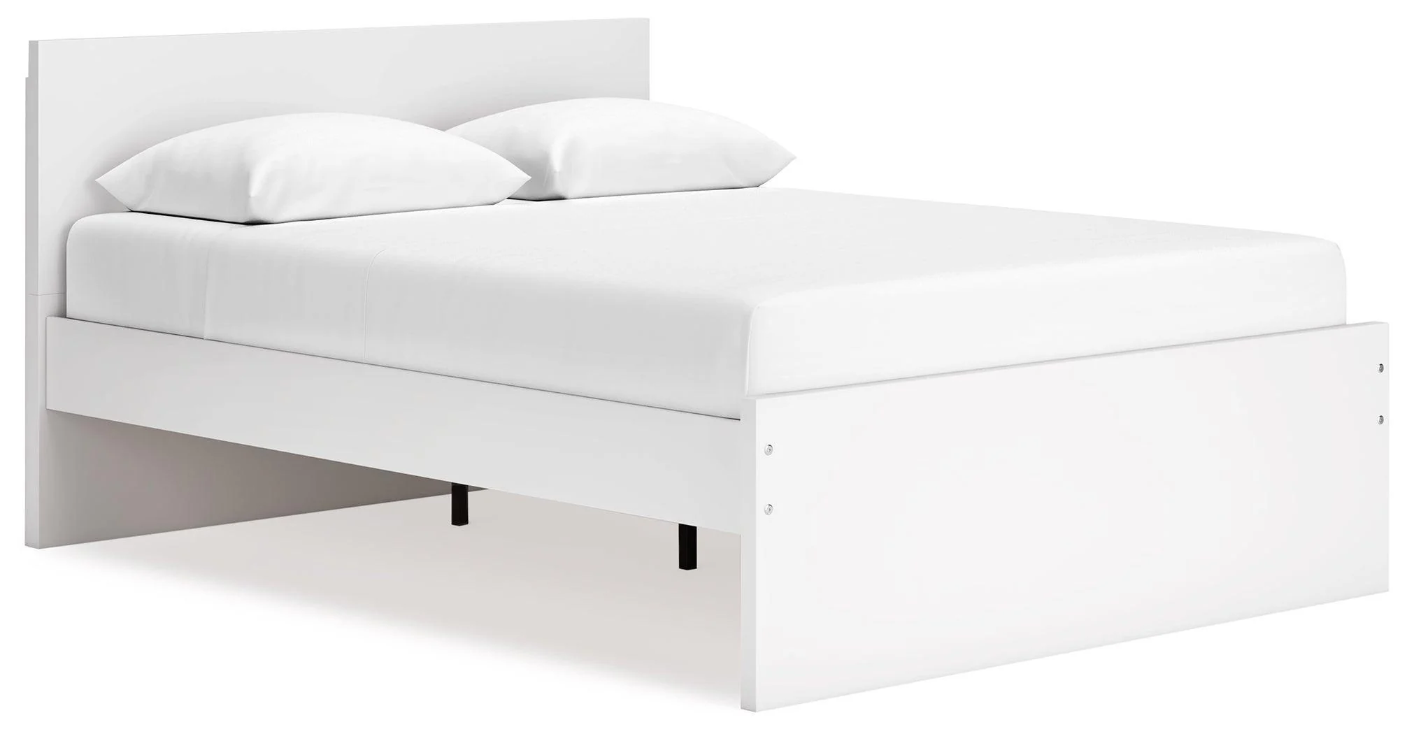 Onita White Queen Panel Platform Bed - Image 2