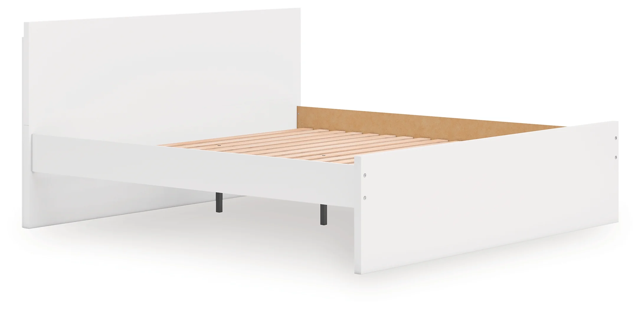 Onita White King Panel Platform Bed - Image 3