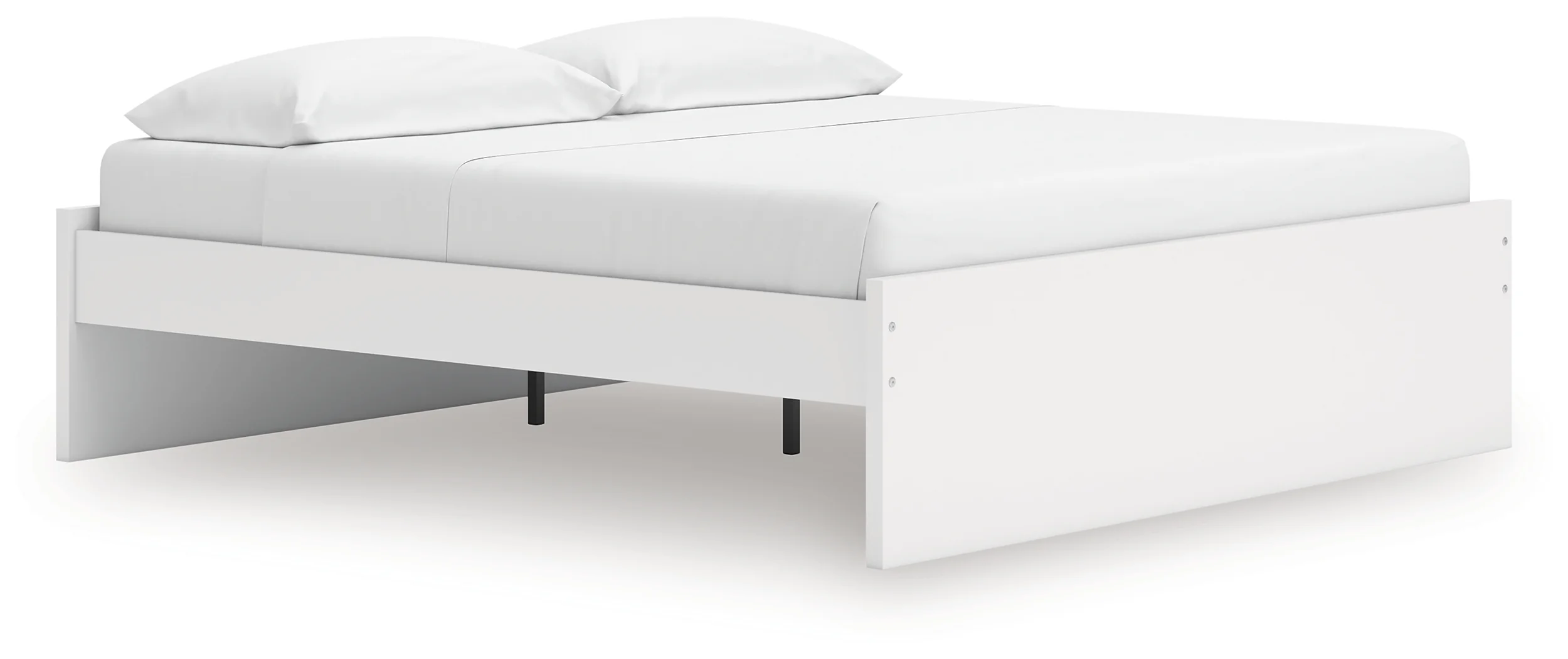 Onita White King Platform Bed - Image 2