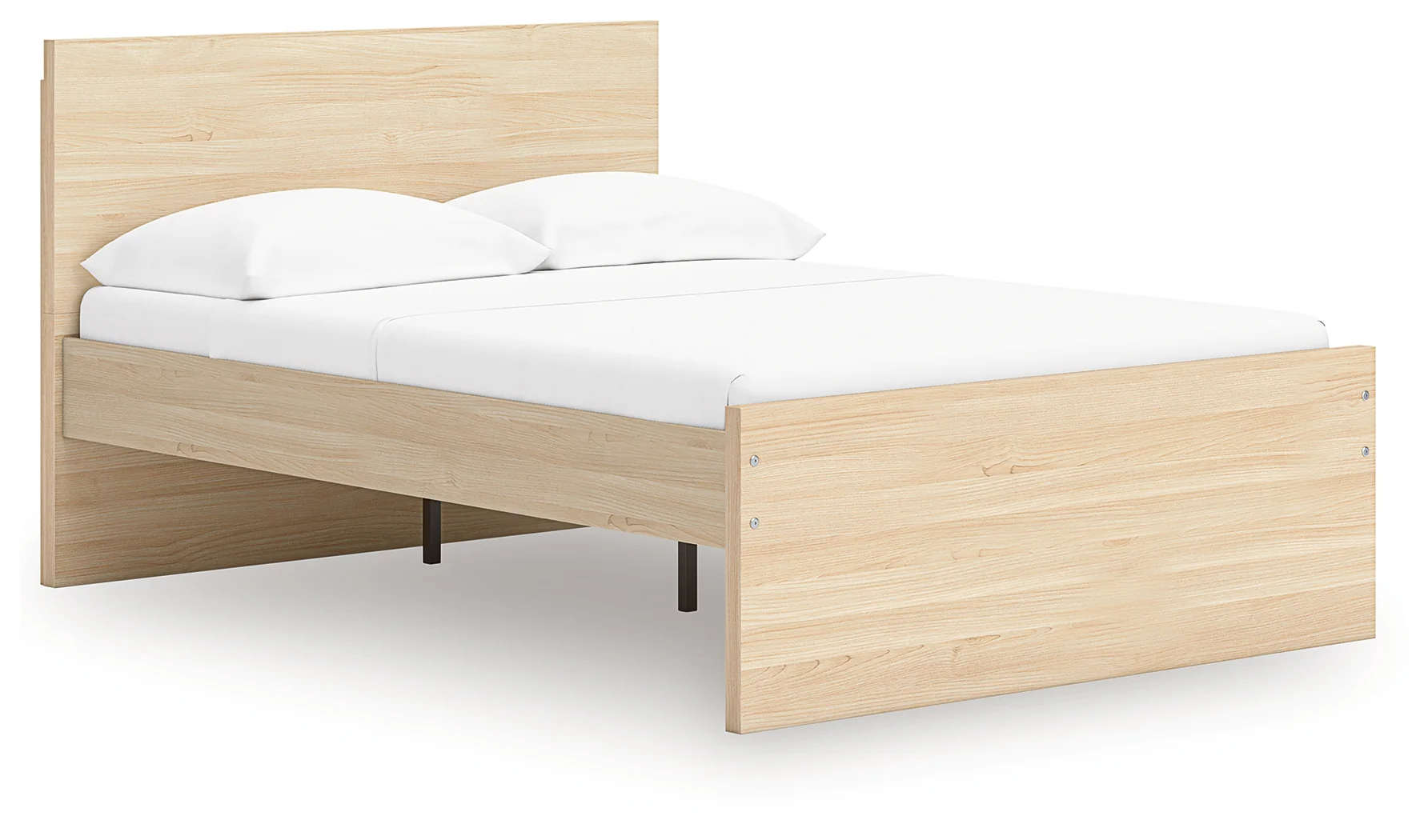 Onita Natural Full Panel Platform Bed - Image 2