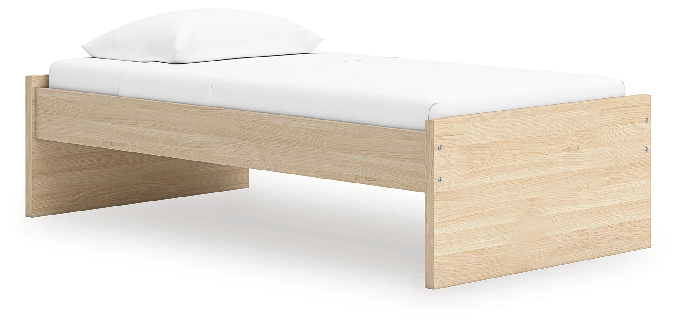 Onita Natural Twin Platform Bed - Image 2