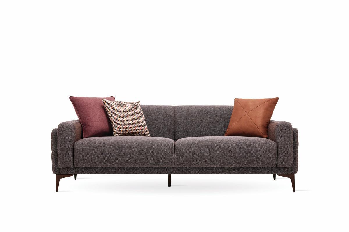 Fortuna Brown 2.5 -Seater Sofa - Image 3