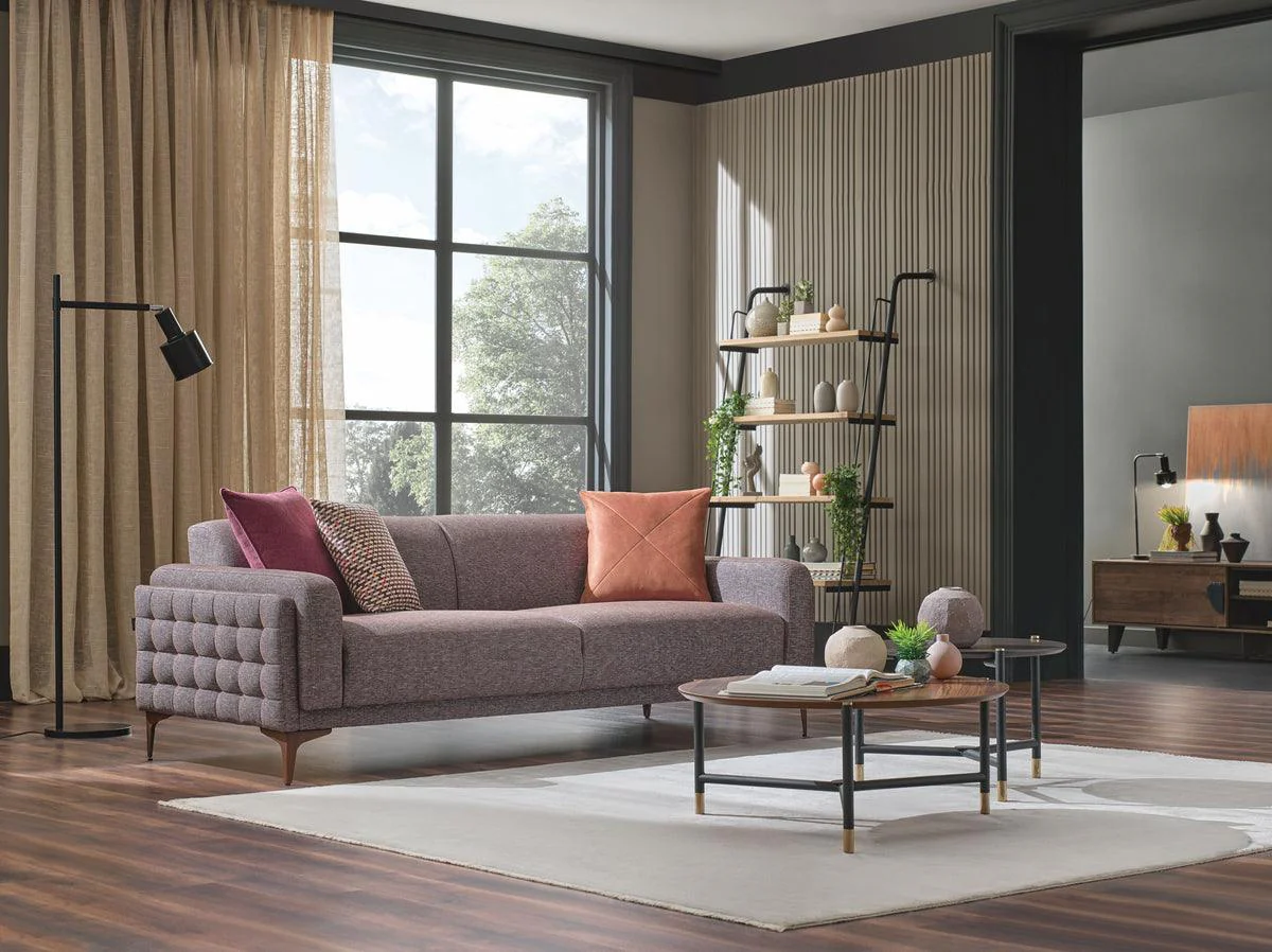 Fortuna Brown 2.5 -Seater Sofa - Image 2