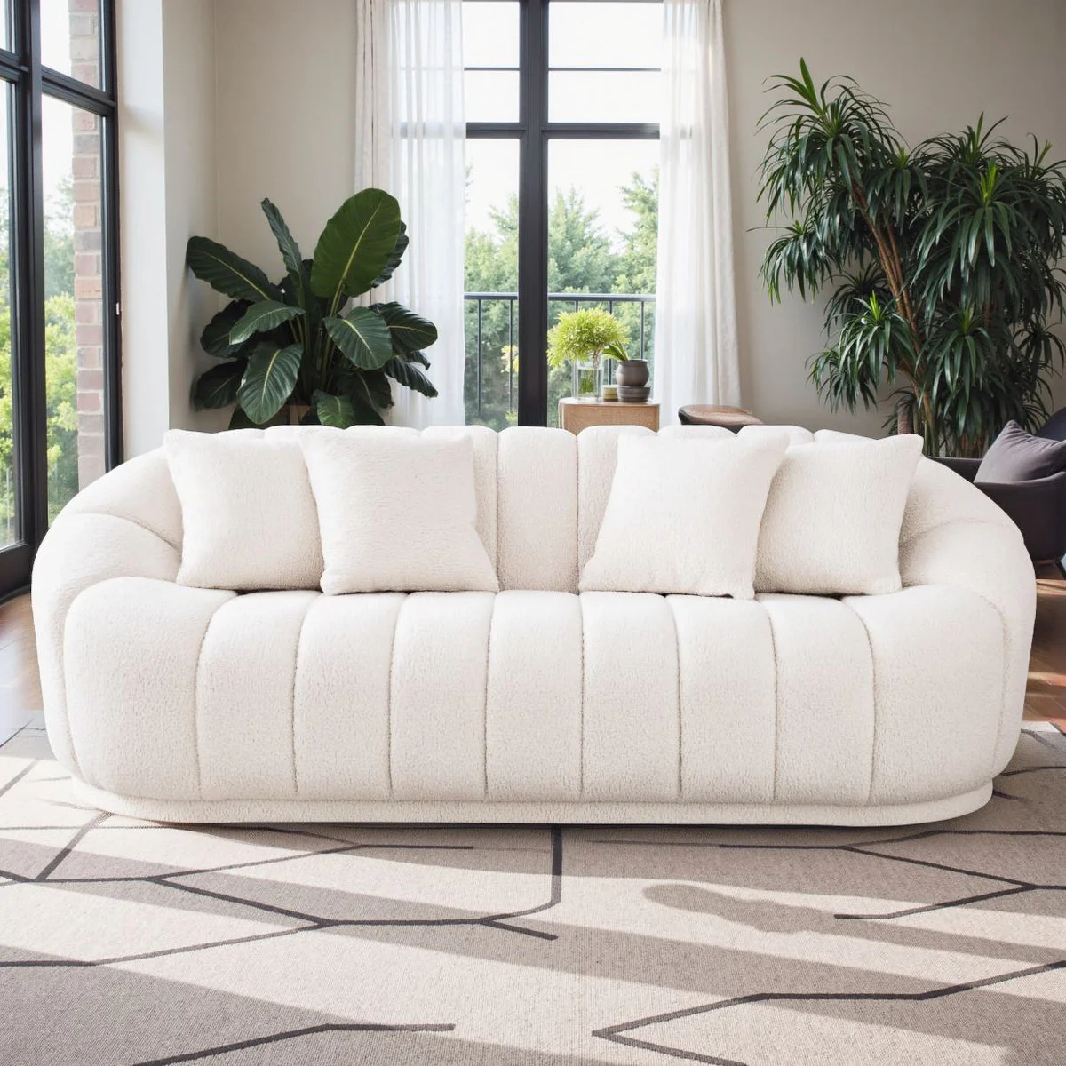Wendy Cream Boucle Sofa