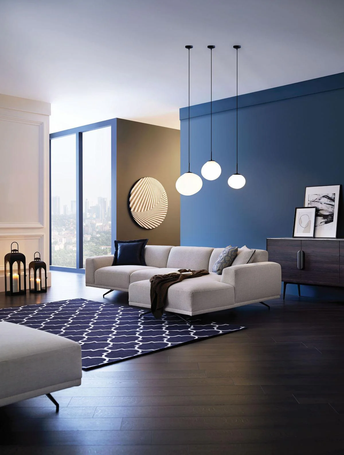 Giorno Ecru L Corner Sofa - Right Hand Facing - Image 2
