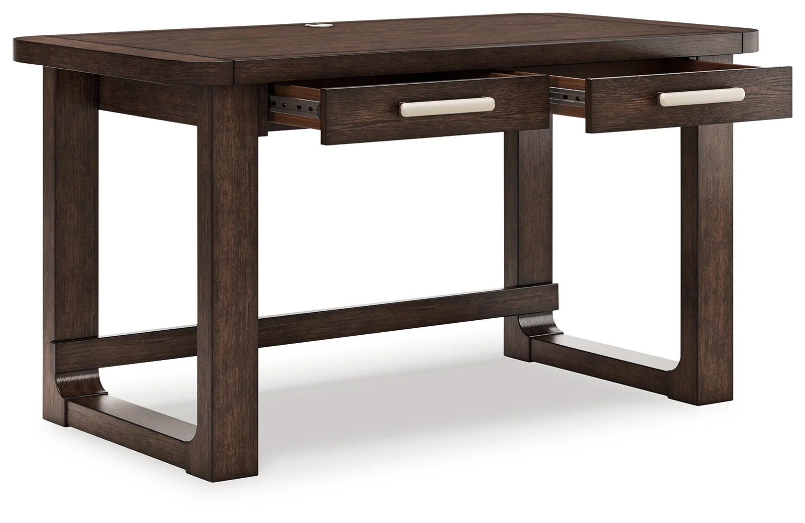 Breckington Dark Brown 56" Home Office Desk - Image 3