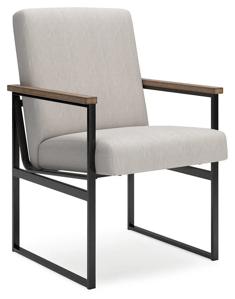 Montia Light Brown Home Office Desk Chair - Image 2