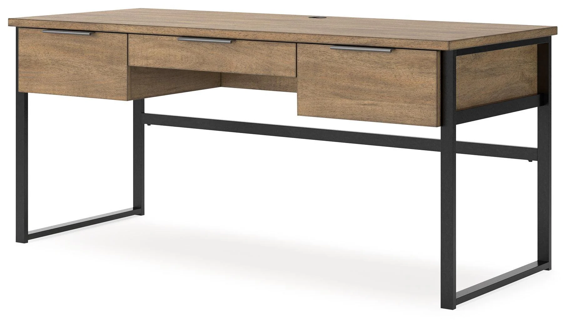 Montia Light Brown 67" Home Office Desk - Image 3