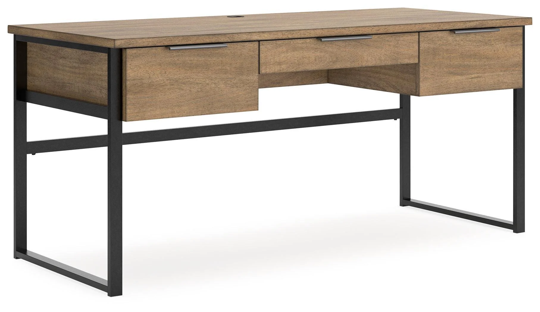 Montia Light Brown 67" Home Office Desk - Image 2