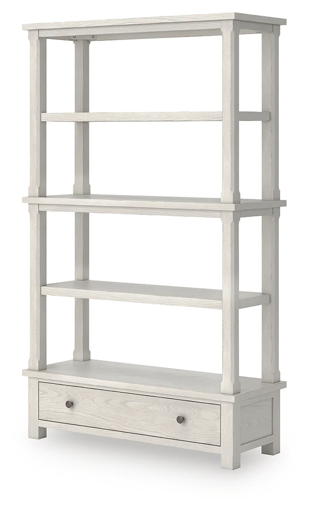 Robbinsdale Antique White 75" Bookcase - Image 2