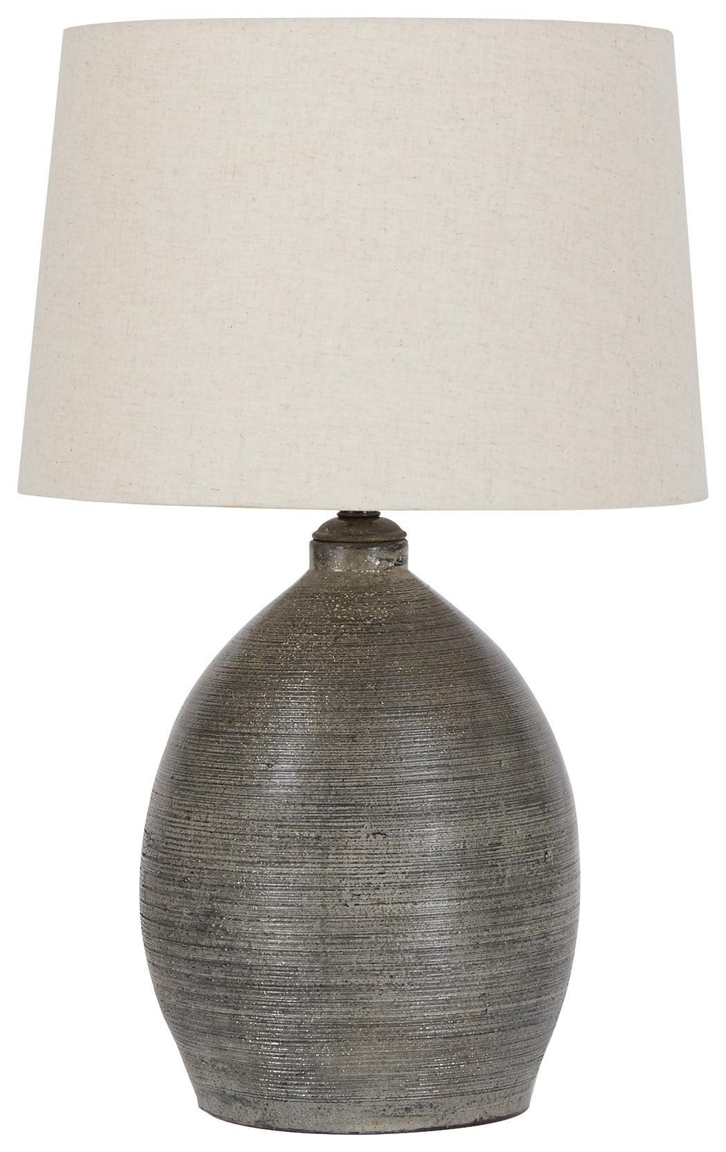 Joyelle Gray Table Lamp - Image 2