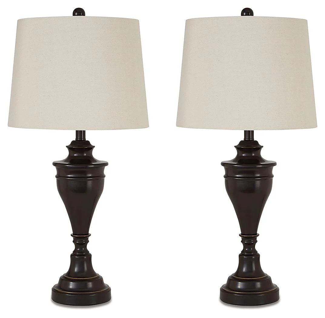 Darlita Bronze Finish Table Lamp (Set of 2) - Image 2