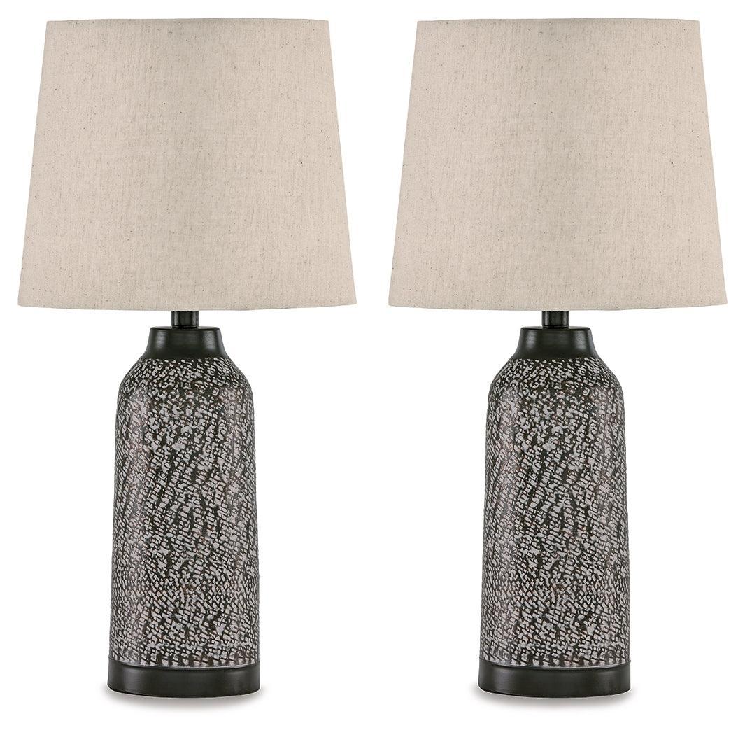Lanson Antique Bronze Finish Table Lamp (Set of 2) - Image 2