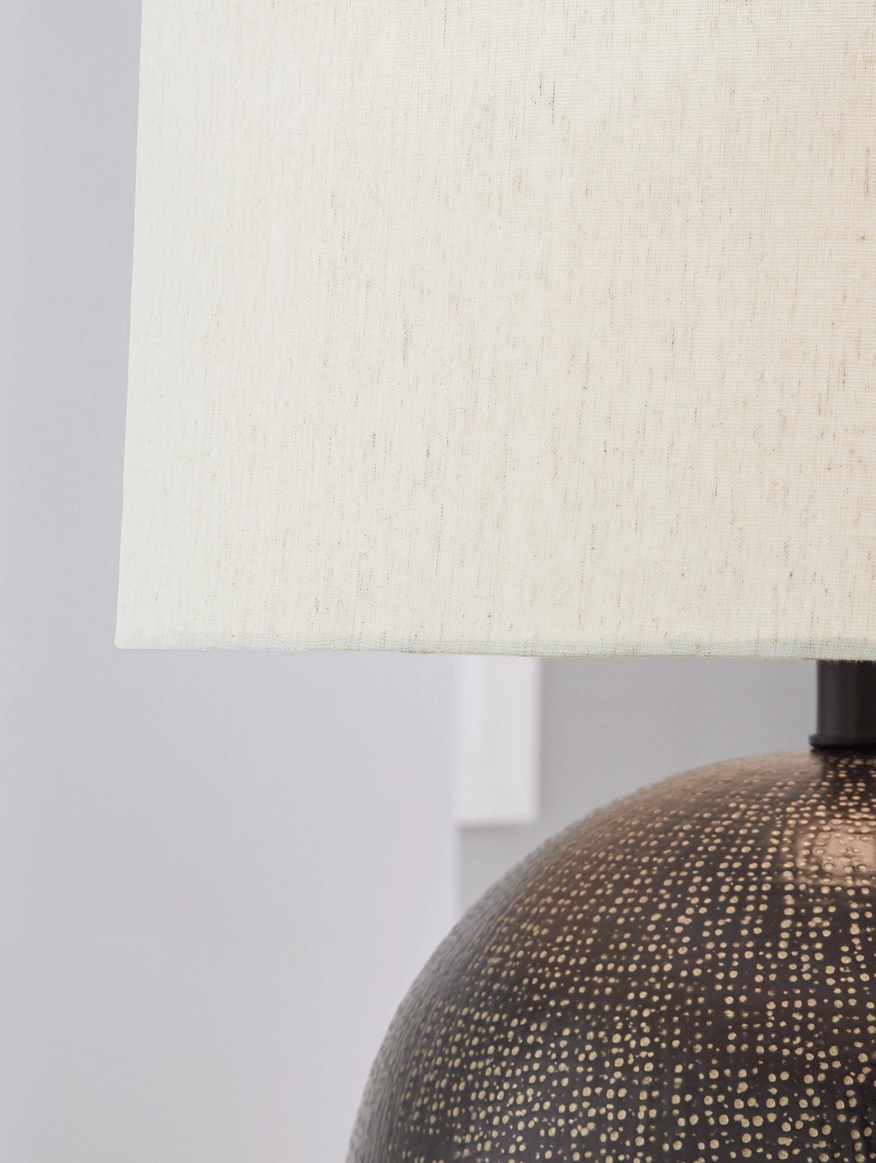 Hambell Black Gold Finish Table Lamp - Image 3