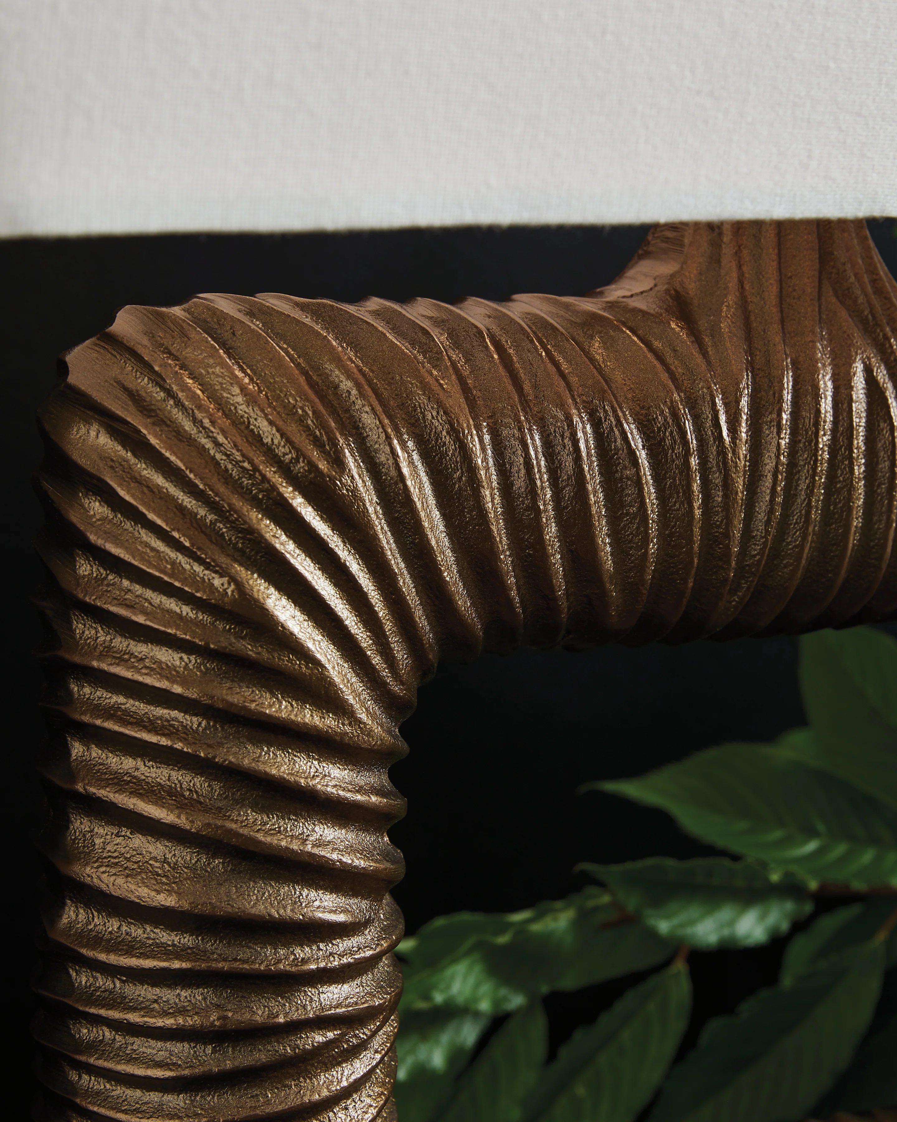 Garronby Antique Brass Finish Table Lamp - Image 3