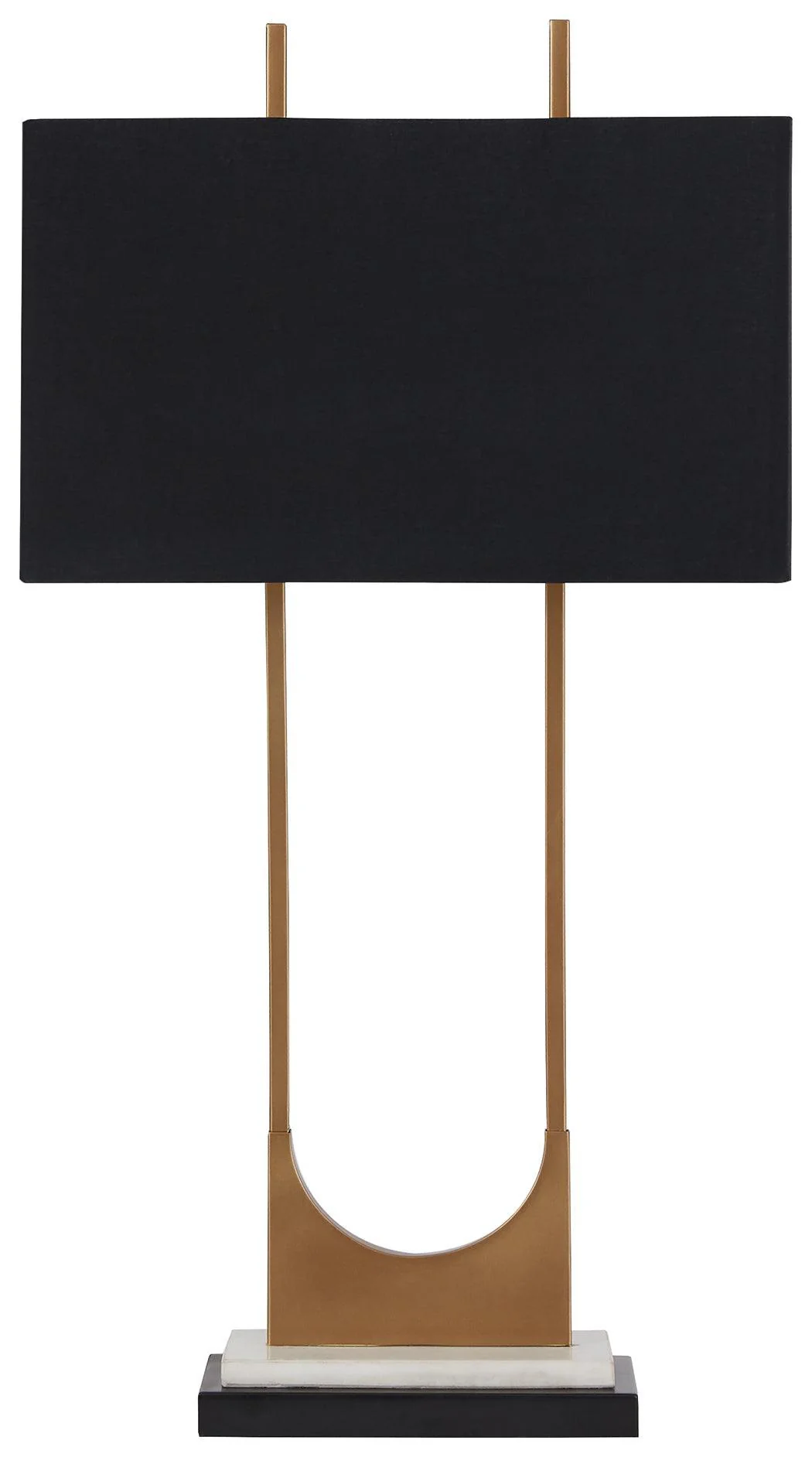 Malana Brass Finish Table Lamp - Image 2