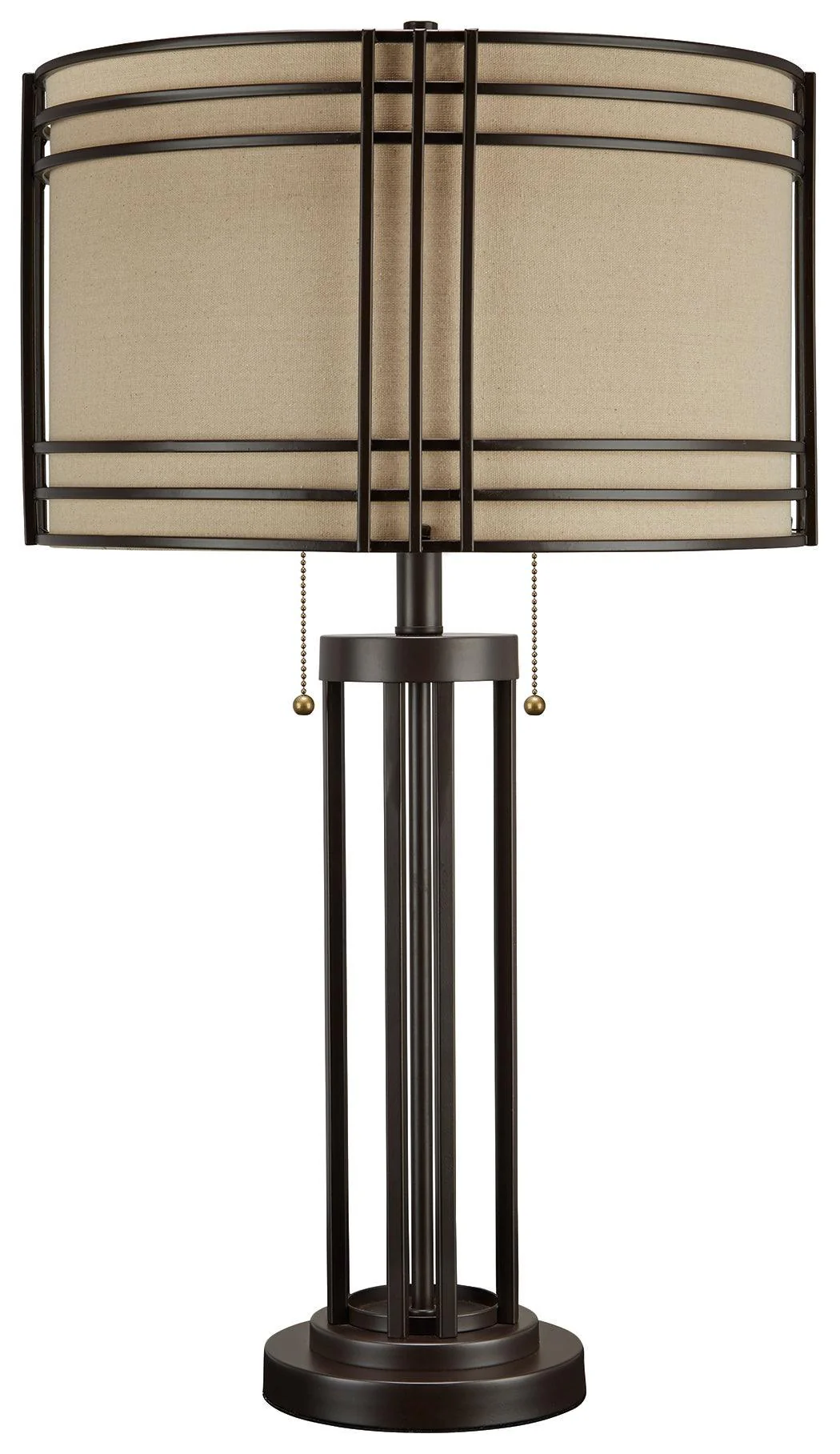 Hanswell Dark Brown Table Lamp - Image 2
