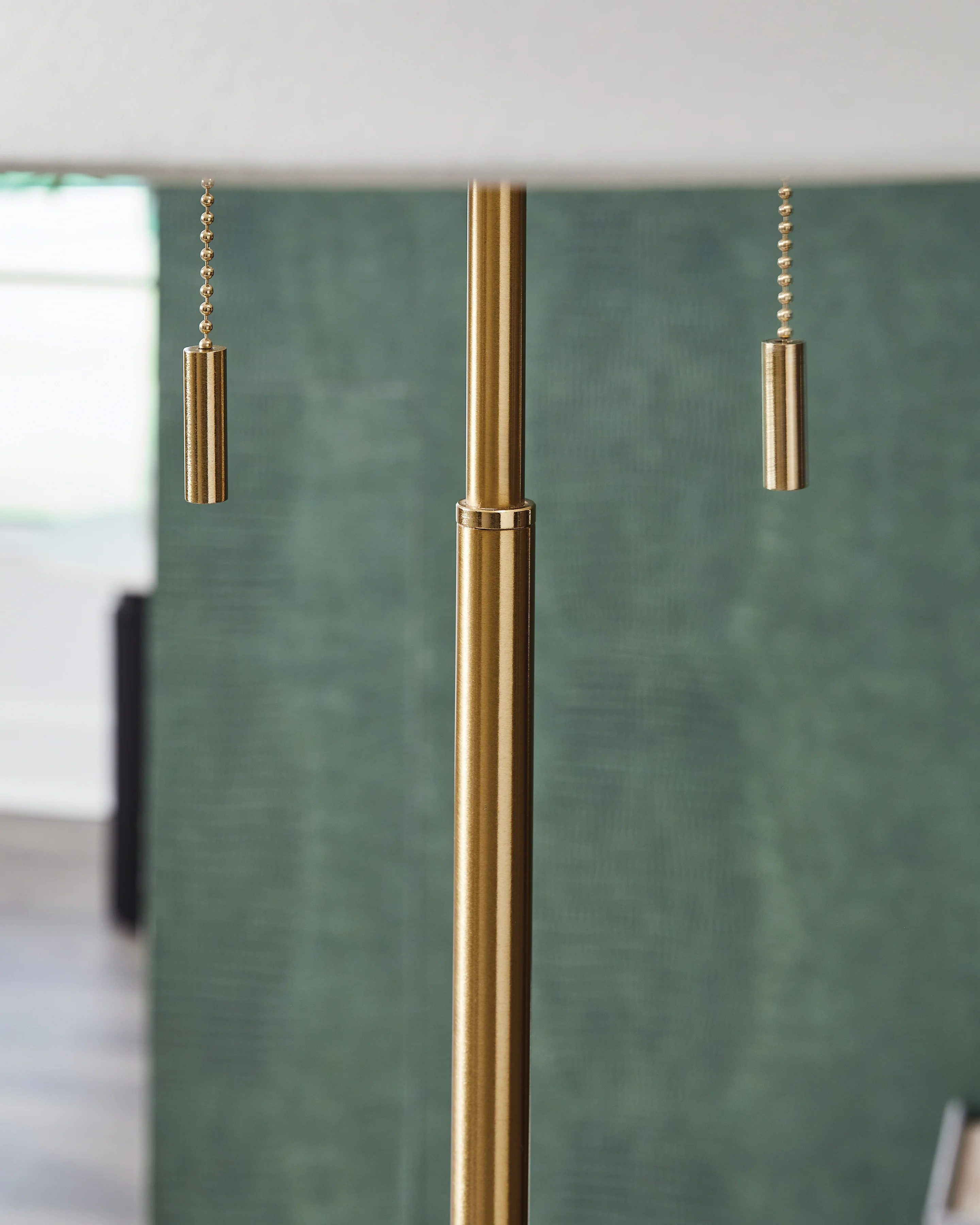 Haigwood Gold Finish Floor Lamp - Image 3