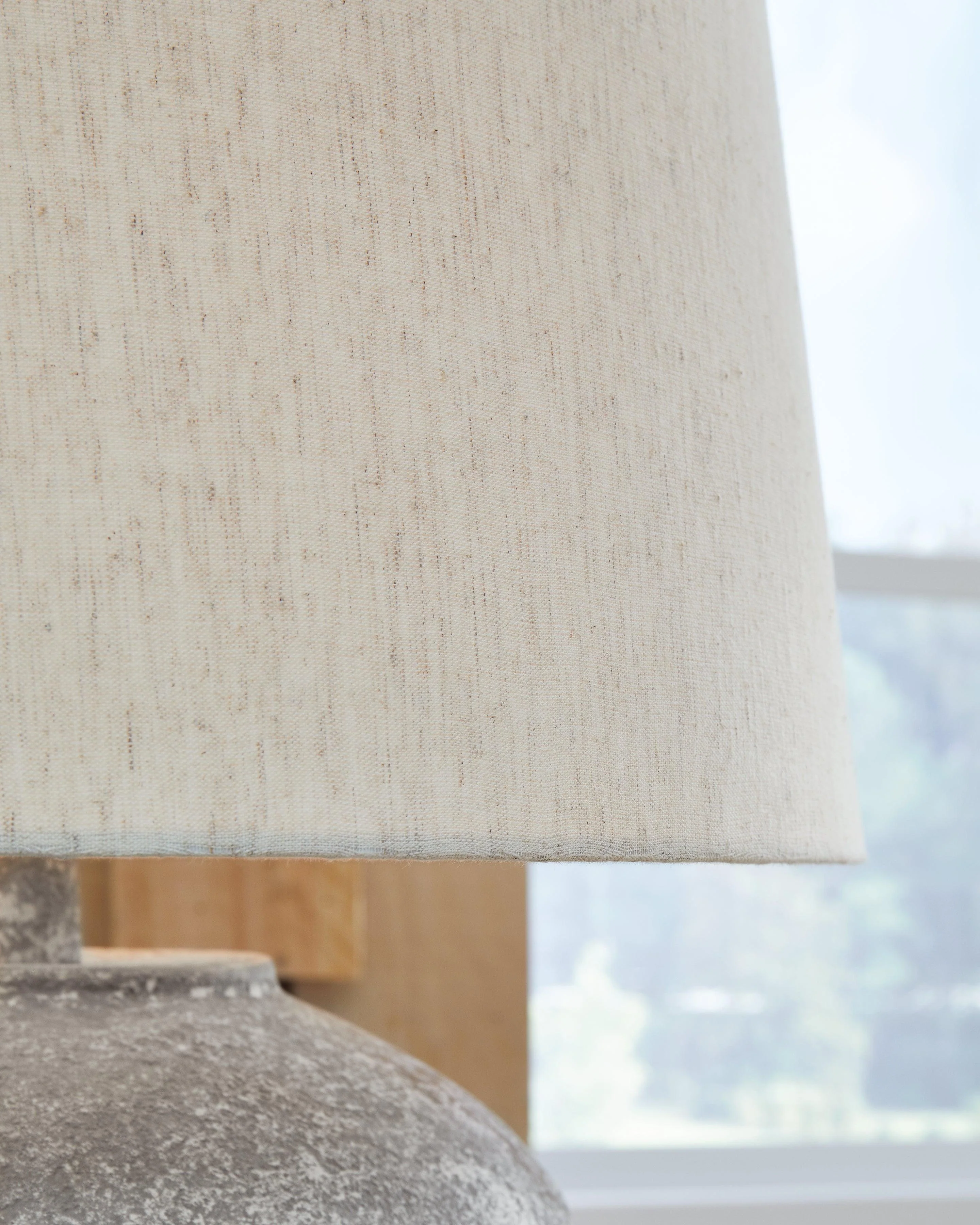 Dreward Distressed Gray Table Lamp - Image 3