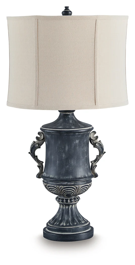 Morvanford Antique Black Table Lamp - Image 2