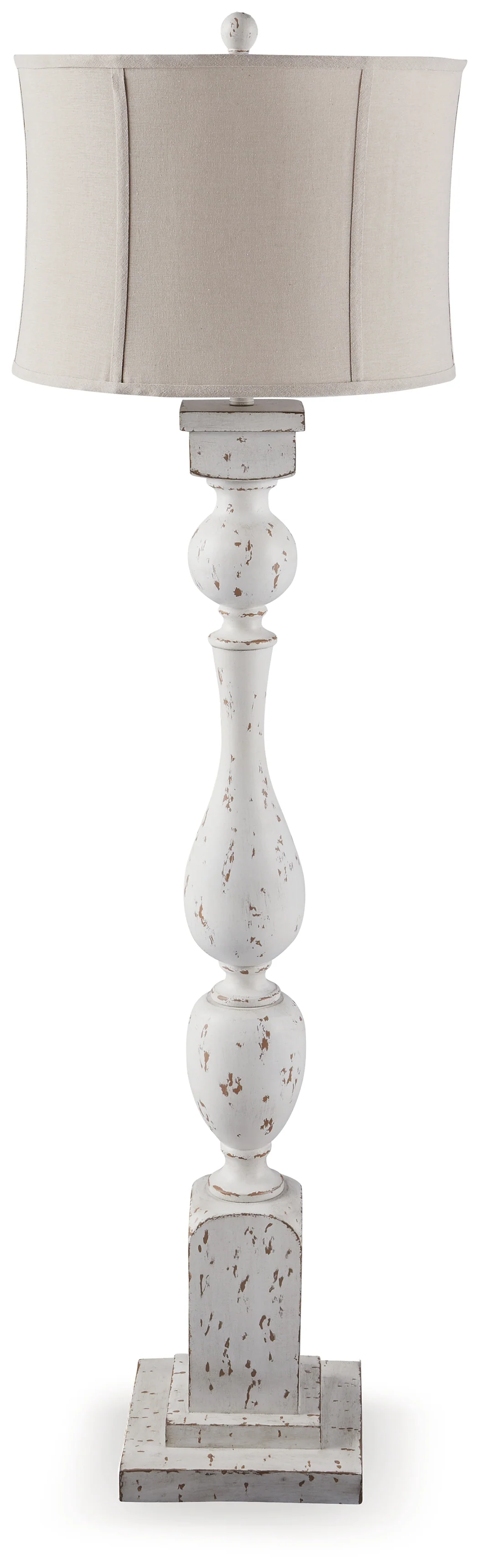 Madsbrook Antique White Floor Lamp - Image 2