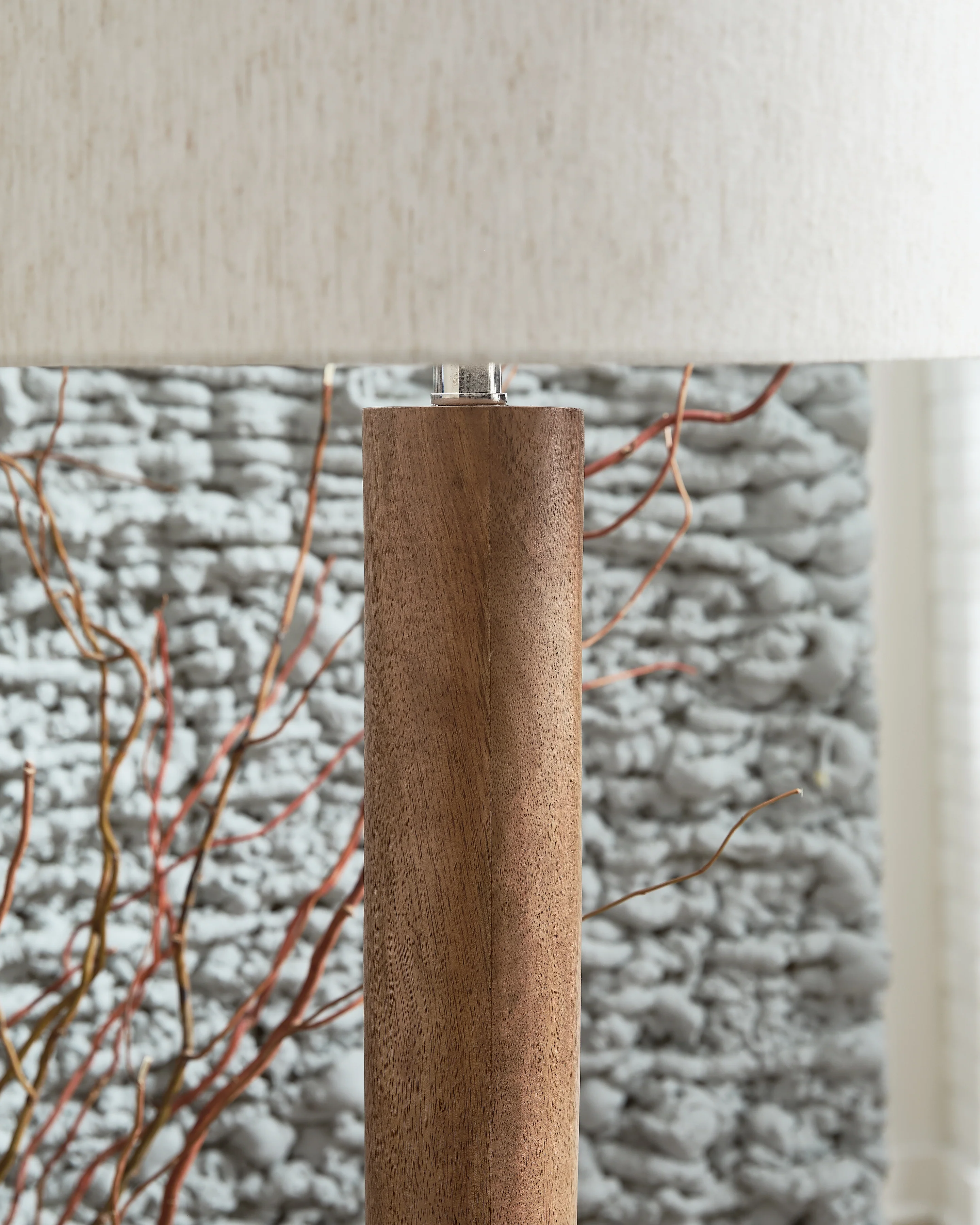 Ailsa Natural Brown Floor Lamp - Image 3
