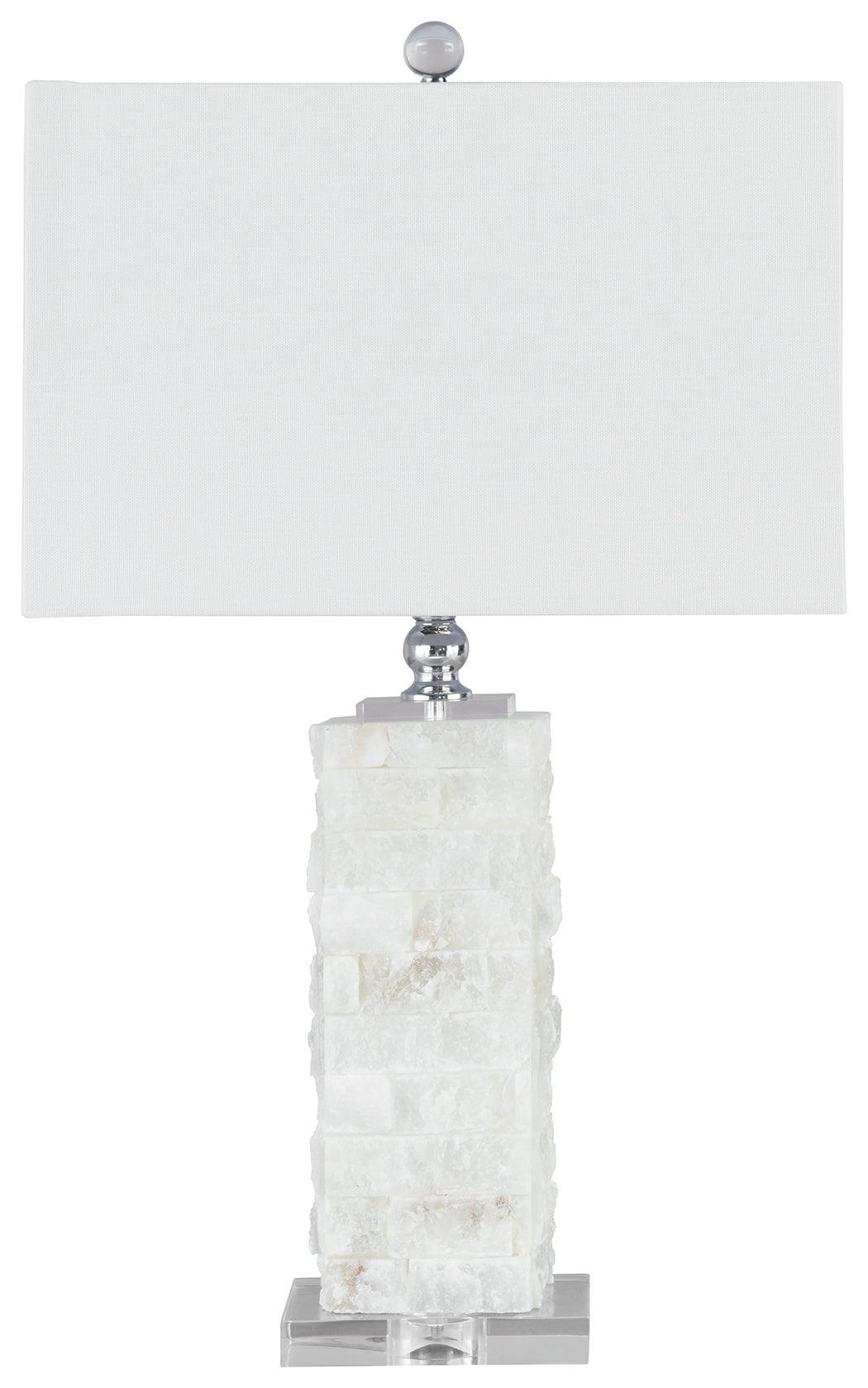 Malise White Table Lamp - Image 2