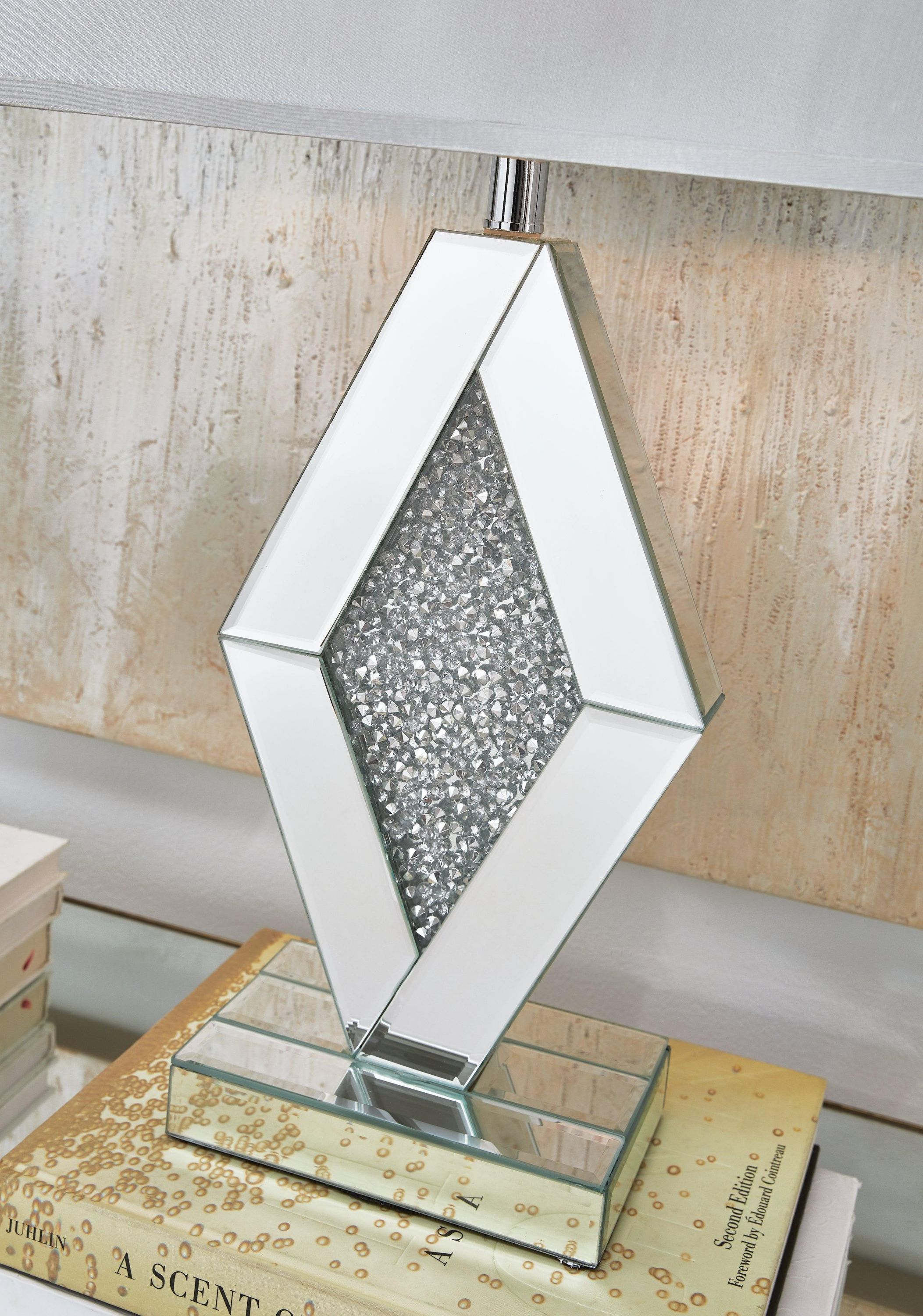 Prunella Silver Finish Table Lamp - Image 3