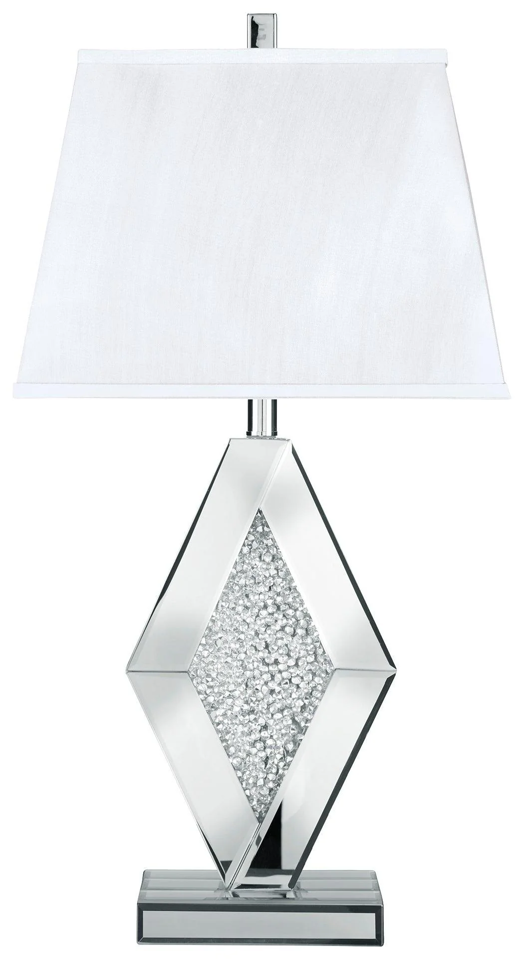 Prunella Silver Finish Table Lamp - Image 2