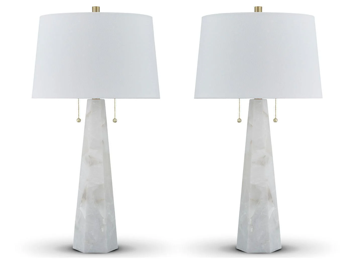 Laurellen White 2-Piece Table Lamp Set - Image 2