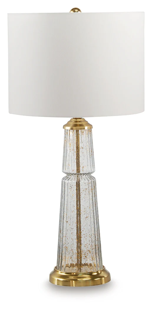 Bakersboro Clear/Gold Finish Table Lamp - Image 2